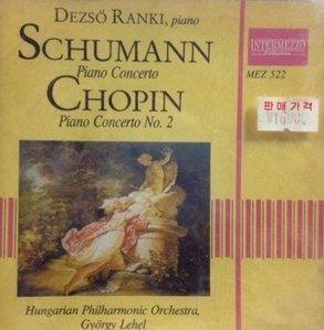 [중고] Dezso Ranki, Gyorgy Lehel, Arthur Moreira Lima, Dimiter Manolov / Schumann, Chopin : Piano Concertos (수입/mez522)
