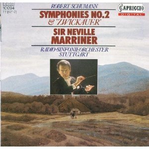 [중고] Neville Marriner / Schumann : Schumann: Symphony No. 2 In C Major, Op. 61; Symphony In G Minor (zwickauer) (수입/10094)