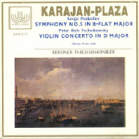 [중고] Herbert Von Karajan, Christian Ferras / Prokofiev: Symphony No.5, Tschaikovsky: Violin Concerto In D Major (일본수입/krn015)