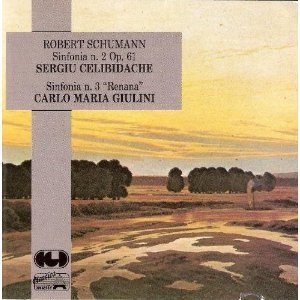 Carlo Maria Giulini / Schumann : Sinfonia 2 Op. 61, Celibidache Sinfonia 3 &quot;Renana&quot; (수입/미개봉/cdlsmh34013)
