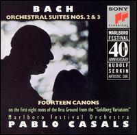 Pablo Casals / Bach: Orchestral Suites Nos.2 &amp; 3 (미개봉/cck7097)