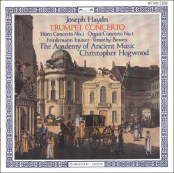 [중고] Christopher Hogwood / Haydn : Trumpet Concerto, Organ Concerto, Horn Concerto (수입/4176102)
