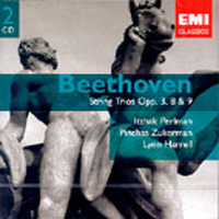 [중고] Itzhak Perlman, Pinchas Zukerman, Lynn Harrell / Beethoven : String Trios Opp.3, 8 &amp; 9 (2CD/수입/724347690921)