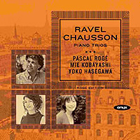 [중고] Pascal Roge, Mie Kobayashi, Yoko Hasegawa / Ravel &amp; Chausson : Piano Trios (수입/onyx4008)