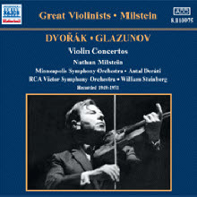 [중고] Nathan Milstein / Dvorak, Glazunov : Violin Concertos (수입/8110975)