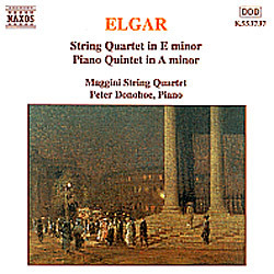 [중고] Maggini String Quartet / Elgar : String Quartet Op.83, Piano Quintet Op.84 (수입/8553737)