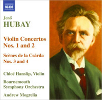 [중고] Chloe Hanslip / Hubay : Violin Concertos No.1 &amp; 2 (수입/8572078)