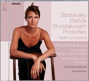 [중고] Viktoria Mullova / 20th Century Violin Concertos - Stravinsky, Bartok, Shostakovich, Prokofiev (수입/2CD/4757457)