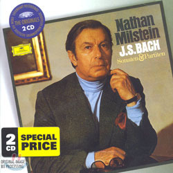 [중고] Nathan Milstein / Bach : Sonatas And Partitas For Solo Violin BWV1001-1006 (2CD/수입/4577012)