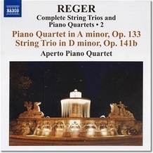 [중고] Aperto Piano Quartet / Reger : Piano Quartet Op.133, String Trio Op.141b (수입/8570786)