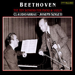 [중고] Claudio Arrau, Joseph Szigeti / Beethoven : The Ten Sonata for Piano and Violin (4CD/csm1015)