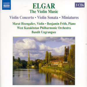 [중고] Marat Bisengaliev / 엘가 : 바이올린 작품집 (협주곡, 소나타, 사랑의 인사 외 소품들) (Elgar : The Violin Music/수입/3CD/857264345)