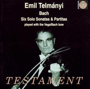 [중고] Emil Telmanyi / Bach : Six Solo Sonatas and Partitas BWV1001-1006 (수입/2CD/sbt21257)