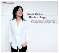 [중고] Sayaka Shoji / 바흐 &amp; 레거 : 무반주 바이올린 소나타와 파르티타 (Bach &amp; Reger : Sonatas &amp; Partitas/수입/Digipack/2CD/mir128)