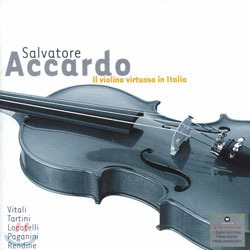 [중고] Salvatore Accardo / Vitali : Ciaccona, Tartini : Sonata &amp; Locatelli : Concerto Op.3 (수입/3984272642)