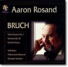 [중고] Aaron Rosand, Christoph Wyneken / 브루흐 : 바이올린 협주곡 1번, 스코트랜드 환상곡, 로망스 (Bruch : Violin Concerto No.1, Scottish Fantasy, Op.46, Romance) (수입/vxp7906)