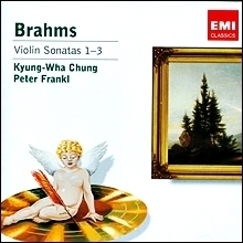 [중고] 정경화 (Kyung-Wha Chung) &amp; Peter Frankl / 브람스 : 바이올린 소나타 1-3번 (Brahms : Violin Sonata No.1-3) (수입/5099923571624)