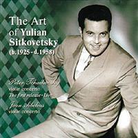 [중고] Yulian Sitkovetsky / The Art Of Yulian Sitkovetsky, Vol. 6 - 차이코프스키 &amp; 시벨리우스 : 바이올린 협주곡 (수입/cyd006)