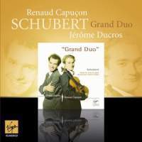[중고] Renaud Capucon &amp; Jerome Ducros / 슈베르트 : 환상곡, 그랜드 듀오 &amp; 론도 브릴란트 (Schubert : Grand Duo) (수입/5099968636029)
