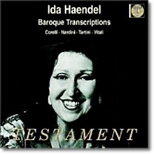 [중고] Ida Haendel / Baroque Transcriptions (수입/sbt1258)