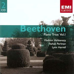 [중고] Itzhak Perlman &amp; Pinchas Zukerman &amp; Lyn Harrell / 베토벤 : 현악 삼중주 1 - 5번 (Beethoven : String Trios Nos.1 - 5) (2CD/수입/724358549324)