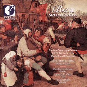 [중고] Les Violons du Roy - Bernard Labadie / Bach : Secular Cantatas (수입/dor90199)
