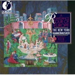 [중고] New York Chamber Music / A Renaissance Tour Of Europe (수입/dor90133)