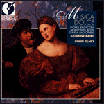 [중고] Julianne Baird, Colin Tilney / Musica dolce - Works by Caccini, Monteverdi, Rossi, D&#039;India and Others (수입/dor90123)