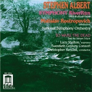 [중고] Mstislav Rostropovich, Christopher Kendall, Lucy Shelton / Albert: Symphony RiverRun,To Wake the Dead (수입/dcd1016)
