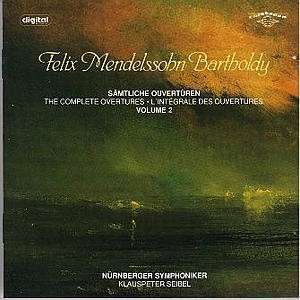 [중고] Klauspeter Seibel / Felix Mendelssohn Bartholdy : Ouverturen Vol.2 (수입/col349008)