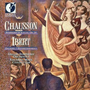 Eduardo Mata  / Chausson: Symphony in B-Flat, Op. 20, Ibert: Escales; Divertissement No1-6 (수입/미개봉/dor90181)