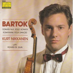 [중고] Kurt Nikkanen / Bartok - Violin Sonata No.1 Solo Sonata,etc (수입/12032)