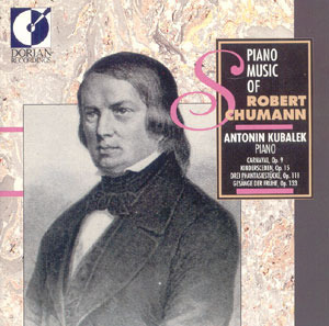 Antonin Kubalek/Piano Music Of Robert Schumann (수입/미개봉/dor90116)