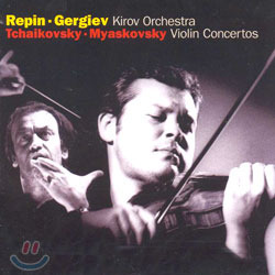 [중고] Vadim Repin, Valery Gergiev / Tchaikovsky : Violin Concerto Op.35, Myaskovsky : Violin Concerto Op.44 (수입/4733432)