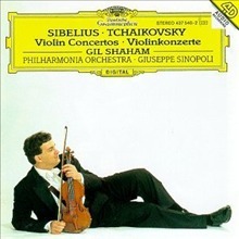 [중고] Gil Shaham, Giuseppe Sinopoli / Sibelius, Tchaikovsky : Violin Concertos (수입/4375402)
