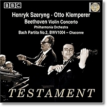 [중고] Henryk Szeryng, Otto Klemperer / Beethoven : Violin Concerto Op.61, J.S. Bach : Partita No.2 for Solo Violin - Chaconne BWV1004 (수입/sbt1353)