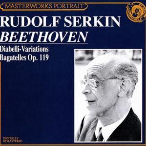 Rudolf Serkin / 베토벤 : 디아벨리 변주곡, 11개의 바가텔 (Beethoven : Diabelli Variations, 11 Bagatelles/미개봉/cck7443)