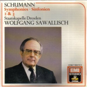 [중고] Wolfgang Sawallisch / Schumann: Symphonies Nos. 2 &amp; 3 (ekcd02023)