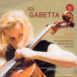 [중고] Sol Gabetta / 쇼스타코비치 : 첼로 협주곡 2번 &amp; 첼로 소나타 (Shostakovich : Concerto For Violoncello And Orcehstra No.2) (수입/88697359612)