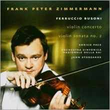[중고] Frank Peter Zimmermann / Busoni : Violin Concerto Op.35a, Violin Sonata No.2 Op.36a (수입/sk94497)
