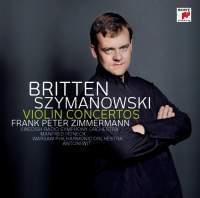 [중고] Frank Peter Zimmermann / Britten &amp; Szymanowski : Violin Concerto (브리튼 &amp; 시마노프스키 : 바이올린 협주곡/s70316c)