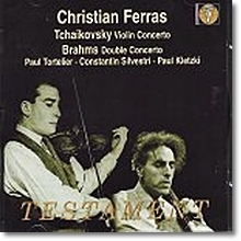 [중고] Christian Ferras / Tchaikovsky : Violin Concerto , Brahms : Double Concerto (수입/sbt1337)