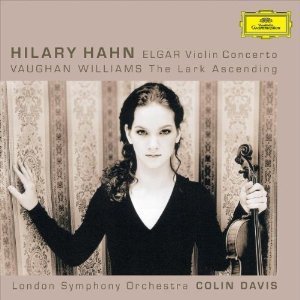 [중고] Hilary Hahn &amp; Colin Davis / Elgar, Vaughan Williams : Violin Concerto, The Lark Ascending (수입/002894745042)