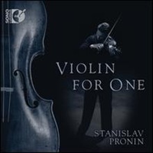 [중고] Stanislav Pronin / 바이올린 독주를 위한 작품 (Violin for One/수입/dsl92139)