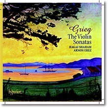[중고] Hagai Shaham &amp; Arnon Erez / Grieg : Violin Sonatas Nos.1-3 (수입/cda67504)