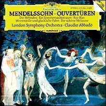 [중고] Claudio Abbado / Mendelssohn : Overtures (수입/4231042)