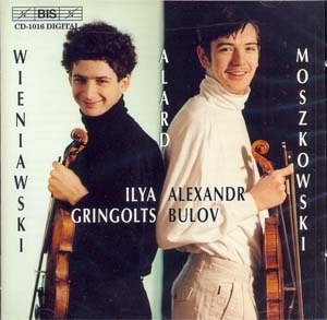 [중고] Ilya Gringolts &amp; Alexandr Bulov / Wieniawski, Moszkowski : Violin duets (수입/biscd1016)