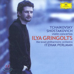 [중고] Ilya Gringolts, Itzhak Perlman / Tchaikovsky, Shostakovich : Violin Concertos (수입/4716162)