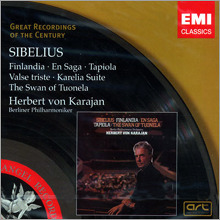 [중고] Herbert Von Karajan / Sibelius : Tone Poems &#039;En Saga Op.9&#039;, Lemminkainen Suite Op.2, Karelia Suite Op.11, Finlandia Op.26, Valse Triste Op.44, Tapiola Op.112 (수입/724347684722)