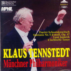 [중고] Klaus Tennstedt / Shostakovich : Symphony No.5 Op.47, Janacek : Lachische Tanze (수입/ss00592)